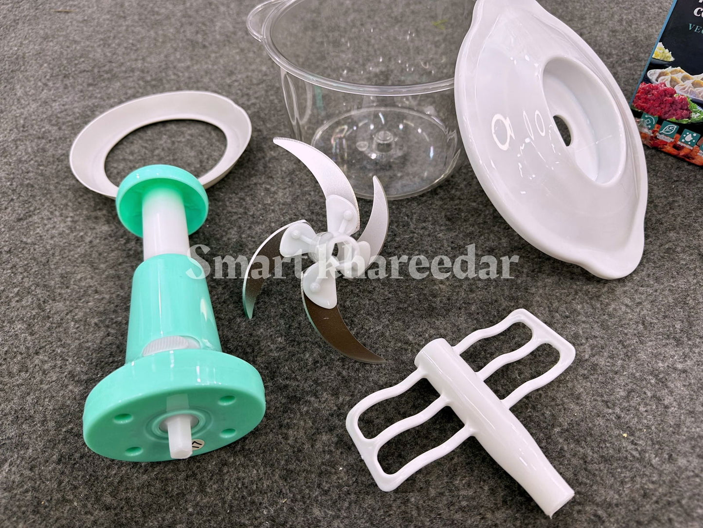 Multifunction Hand Push Chopper 2L